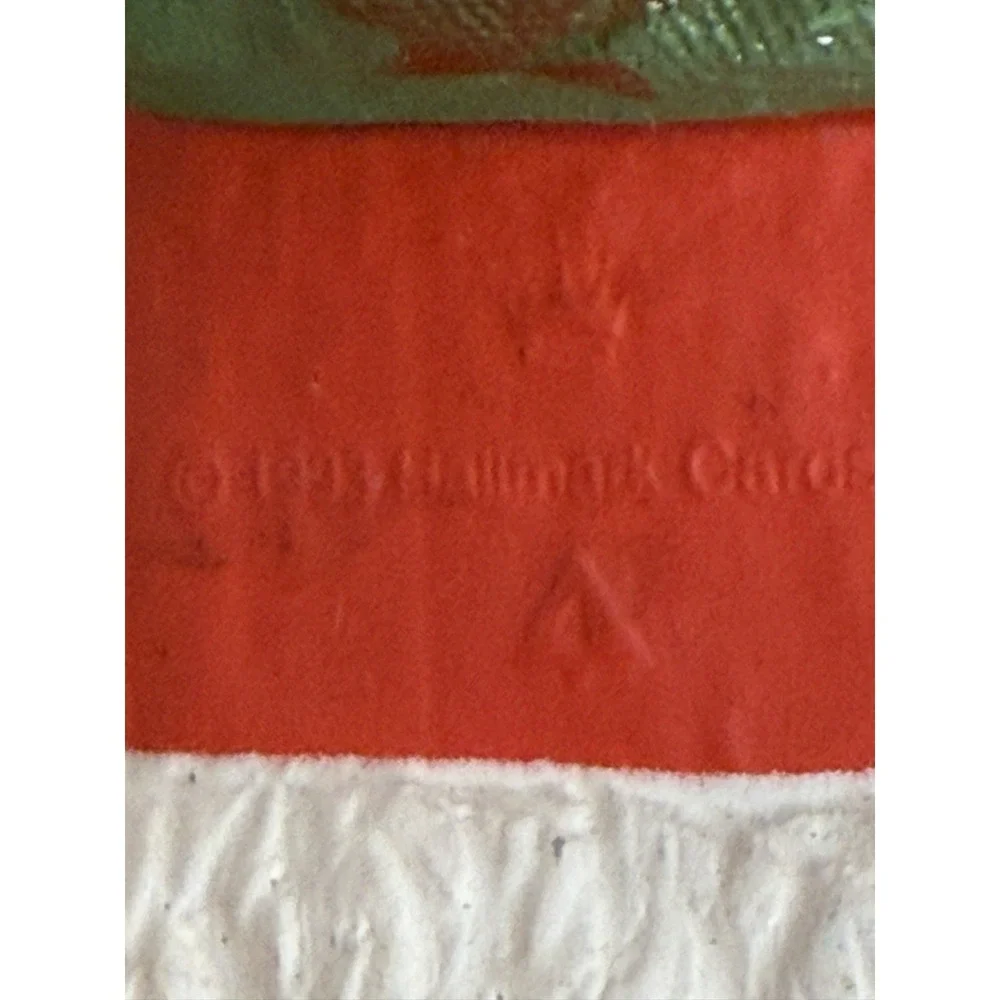 1993‎ Hallmark Christmas Tree Ornament Merry Santa Claus Series Vintage #AA